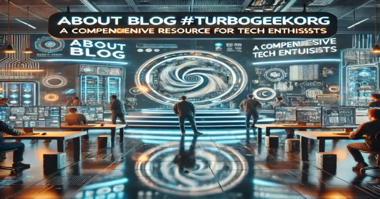 About Blog#TurboGeekOrg